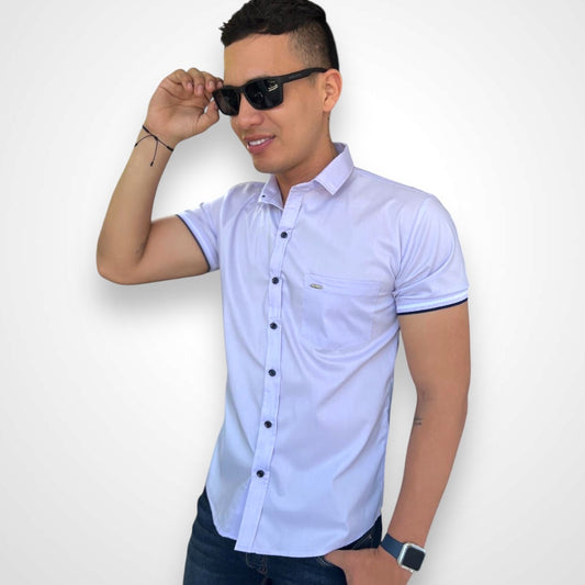 Camisa Manga Corta - Blanco