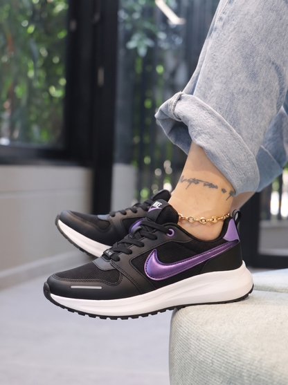 Nike Dama Negro - Lila