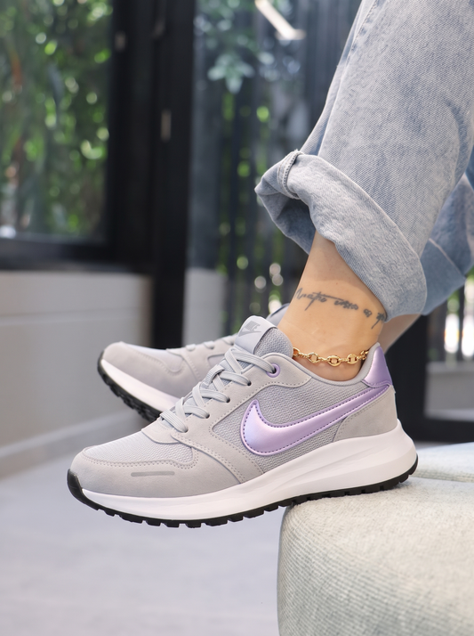 Nike Dama Gris - Lila